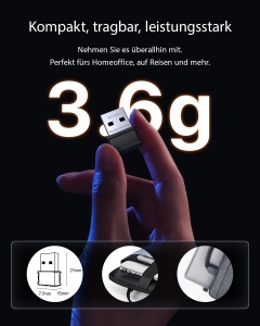 Adaptoare WiFi Tenda W311MI, AX300, 286Mbps, Nano - Img 6