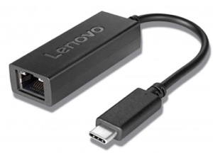 Adaptor Ethernet Lenovo GX90S91832 USB-C, 1000 Mbits, Negru
