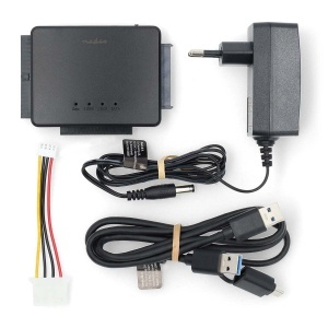 Adaptor Festplatten Nedis USB 3.2 pentru HDDSSD IDE si SATA - Img 2
