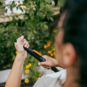 Adaptor Fiskars QuikFit pentru OneClick, 50 g, Plastic, NegruPortocalie - Img 3
