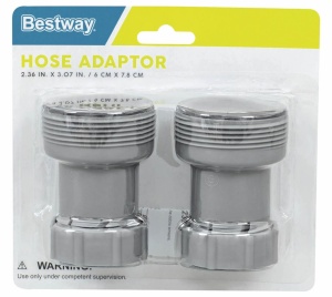 Adaptor furtun Bestway Flowclear 58236 set 2 piese instalare usoara - Img 5