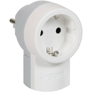 Adaptor Legrand 050462 AlbGri Doppelfunctie 16A 230V 3680W