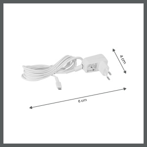 Adaptor micro USB Babymoov pentru babyphone 5V-600mA - Img 3