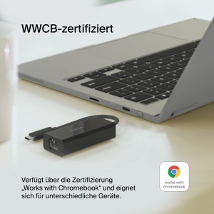Adaptor USB-C la Ethernet Belkin, 2,5 Gbs, compatibil cu MacBook ProAir si alte dispozitive - Img 4