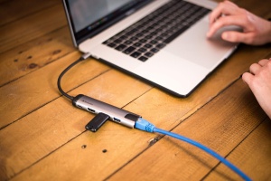 Adaptor USB-C USB 3.1 GEN 1/USB 3.0 x 2/HDMI/RJ45, 49141 - Img 4