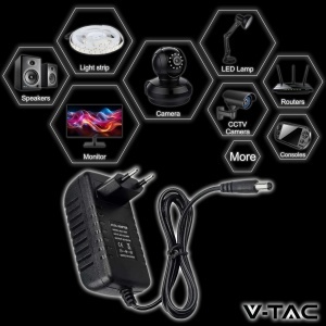 Adaptor V-TAC 12V 42W 3,5A pentru camere si LED-uri, Euro Stecker - Img 3