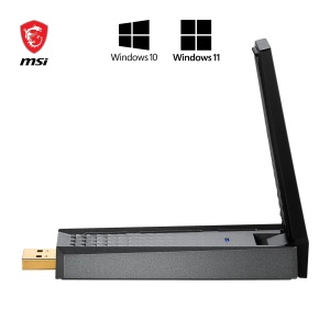 Adaptor WiFi MSI AX1800, Dual-Band, USB 3.2, 1800 Mbits - Img 5