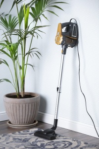 ADLER EUROPE AD 7036 AD7036, Aspirator de mana, Piele artificiala, gri/galben, 800 W, 1,5 litri, 55 decibeli - Img 5