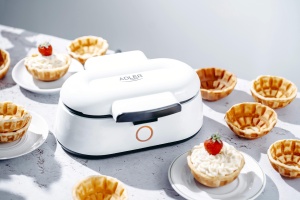 ADLER EUROPE AD3062, tava pentru vafe, putere 1400W, pentru boluri crocante, acoperire antiaderenta - Img 7
