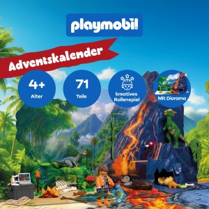 Advent Calendar Dino-Expedition PLAYMOBIL 72225 cu 24 Surprize pentru Copii - Img 2