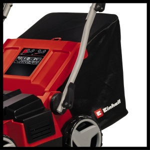 Aerator de scarificator electric Einhell GE-SA 1435/1 (1,4 kW, latime de lucru de 35 cm, reglare adancime de lucru in 4 trepte, sac de colectare de 28 L) - Img 2