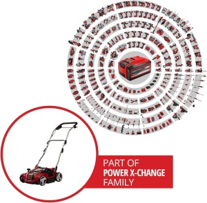 Aerator Einhell GE-SC 36/35 Li-Solo Power X-Change (36 V, latime de lucru 35 cm, fara perii, rola de cutit cu 16 lame, ghidon pliabil, fara baterie) - Img 2