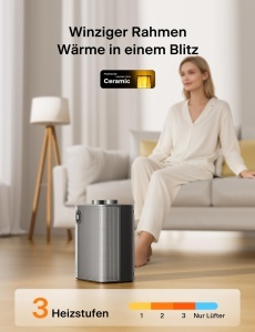 Aeroterma ceramica PELONIS PH151AMCPHDE, 2000W, 3 trepte de incalzire, protectie la supraincalzire - Img 7