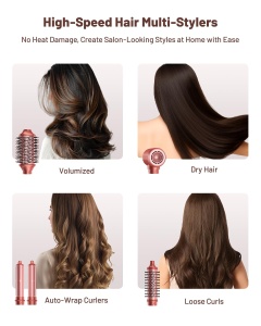 Airstyler HITTIONA 5 in 1, 110.000 RPM, Ioni, Fara Hitzedeguri - Img 2