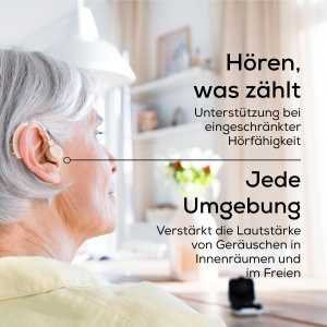 Amplificator de sunet Beurer HA 20, ergonomie confortabila, volum ajustabil, 3 dimensiuni dopuri - Img 2