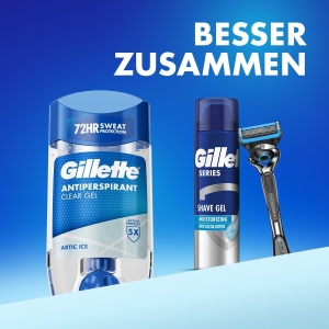 Antiperspirant Gel Transparent Gillette Arctic Ice 70ml - 72 Ore Protectie - Img 7