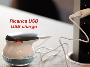 Aparat Beper 50245 AlbAlbastru Indepartare Scame USB Reincarcabil - Img 7