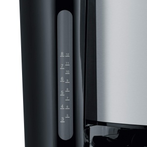 Aparat de cafea SEVERIN "TypeSwitch" cu ulcior termic, AromaSwitch pentru a alege intre 2 profiluri de preparare, aparat de cafea pentru pana la 10 cani, 1.000W, otel inoxidabil periat-negru, KA 4845 - Img 7