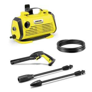 Aparat de curatat cu inalta presiune Karcher K 3 Horizontal Plus presiune max 120 bari debit 380 lh capacitate suprafata 25 m2h greutate 48 kg furtun  - Img 1