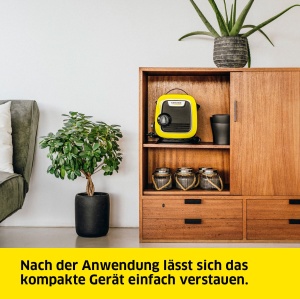Aparat de curatat cu inalta presiune Karcher K Mini usor si compact presiune max 110 bari debit 360 lh suprafata 20 m2h greutate 393 kg pistol de inal - Img 5