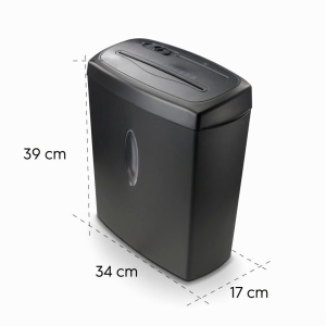 Aparat de distrus documente Hama P4 T4 E3, capacitate 10 foi, cu cos de 15L - Img 7