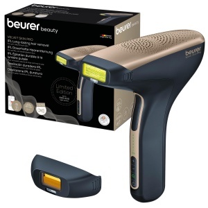 Aparat de Epilare Beurer IPL 8800 Velvet Skin Pro, cu Acumulator, Negru