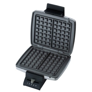 Aparat de facut vafe Cloer 1445 930 W Acoperire antiaderenta Otel inoxidabil - Img 6