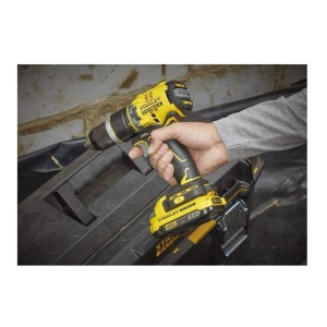 Aparat de gaurit cu percutie Stanley FatMax SFMCD721B, 18V, 80 Nm, motor burstenless - Img 3