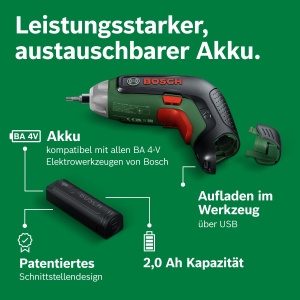 Aparat de gaurit si insurubat Bosch IXO 8, 2.0 Ah, compact, cu accesorii - Img 8