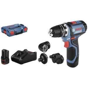 Aparat de gaurit si insurubat Bosch Professional GSR 12V-15 FC, 30 Nm, 2 acumulatori 2.0Ah