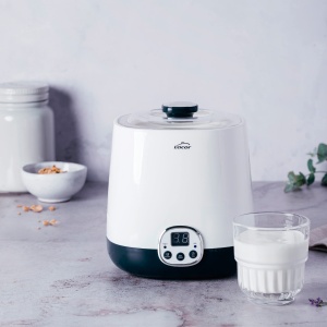 Aparat de iaurt Lacor 69345, 1L, timer 48 ore, alb - Img 3