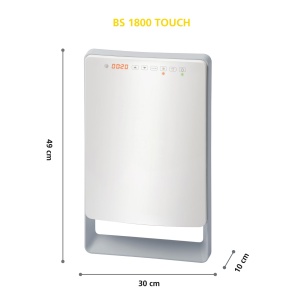 Aparat de incalzit rapid Steba BS 1800 TOUCH, 1800W, Alb, Elegant - Img 2