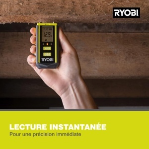 Aparat de masurare umiditate Ryobi RBPINMM1 Messtiefe 30 mm Moduri presetate - Img 7
