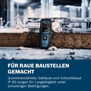 Aparat de masurat umiditatea BOSCH Professional GMM 1-15, non-invaziv, IP65, display LCD - Img 5