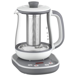 Aparat de preparare ceai Tefal BJ551B10, 1.5L, 8 reglaje, mentinere calda
