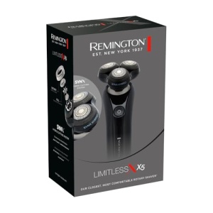 Aparat de ras electric pentru barbati Remington [Sistem de taiere hibrid SynX: aparat de ras cu rotatie si folie, aparat de ras umed si uscat, 360 deg PivotBall] X5 (inclusiv aparat de tuns detalii) Aparat de ras rotativ XR1755 - Img 10