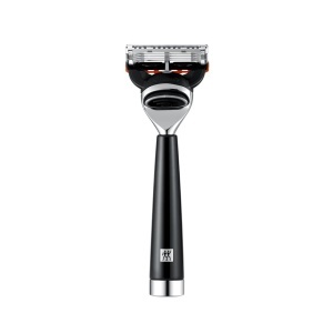 Aparat de ras ZWILLING Nassrasur cu maner din rasina premium compatibil Gillette Fusion negru