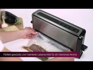 Aparat de sigilare in vid ProfiCook(r) | Masina de sigilat in vid cu 10 pungi | Gatit sous vide si vid | Cusatura de sudura stabila | Etansator de film cu putere de aspiratie de 12 l/min | Mancare de 8 ori mai lunga Proaspata | PC-VK 1133 - Img 9
