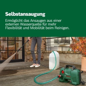 Aparat de spalat cu presiune Bosch EasyAquatak 120, 1500 W, 120 bar, 350 lh - Img 4