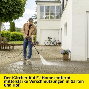 Aparat de spalat cu presiune Karcher K 4 FJ Home, 130 bar, 420 lh, 5.7 kg - Img 8