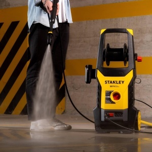 Aparat de spalat cu presiune Stanley SXPW22DSS cu sistem cu doua viteze (2200 W, 160 bari, 460 l/h) Galben/Negru - Img 5