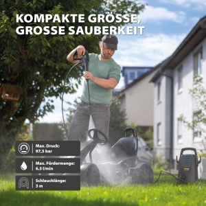 Aparat de spalat cu presiune Wagner Aquastorm Compact design portabil sistem Quick-Connect - Img 5