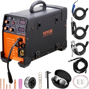 Aparat de sudura VEVOR MIG 200A 3 in 1, IGBT, 30-200A, 8.4 kg
