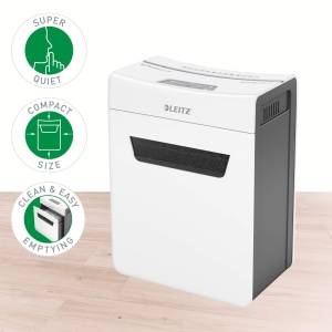 Aparat de taiat documente Leitz IQ 4M, P5, 14L, alb, ultra silentios - Img 2