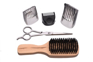 Aparat de tuns barba Remington Barba Barba [incl. XL-atasament lung pentru barba completa/0,4 mm-35 mm/titan auto-ascutit. Set de tuns barba (3 piepteni de atasament: barba/scurt/XL, retea/baterie, aparat de tuns parul lung) MB4046 - Img 7