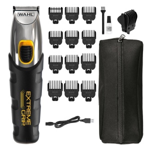 Aparat de tuns barba Wahl Extreme Grip, Aparat de tuns barba pentru barba, Aparat de tuns barba pentru barba, Cutter barba, Aparat de tuns fara fir, Set de ingrijire pentru barba, Ingrijire barba pentru barba, Lame de taiere de precizie