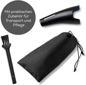 Aparat de tuns de precizie Beurer HR 2000 pentru corectarea si tunderea parului sprancenelor, nasului si urechilor, inclusiv accesoriu pieptene si accesoriu de taiere detasabil - Img 5