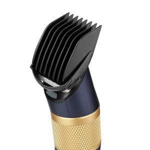 Aparat de tuns par BaByliss Lithium Performance - Performanta profesionala fara fir, 45 de setari de lungime (0,6-28 mm), baterie cu litiu, albastru inchis/auriu, E986E. - Img 5