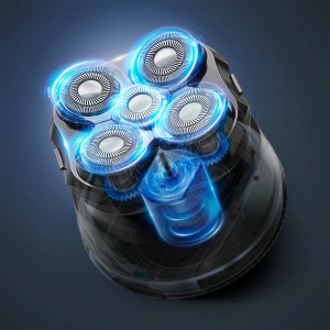 Aparat de tuns pentru cap Rowenta GentleBald TN3110E0, 5 capete, 0,1 mm, 80 min autonomie - Img 4