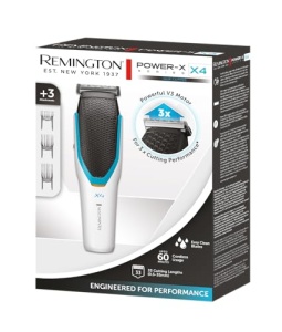 Aparat de tuns Remington Professional X4 (3 piepteni reglabili 3-35 mm, lame japoneze din otel inoxidabil, alimentat cu retea/baterie) Aparat de tuns parul, aparat de tuns parul, Power X Series HC4000 - Img 11